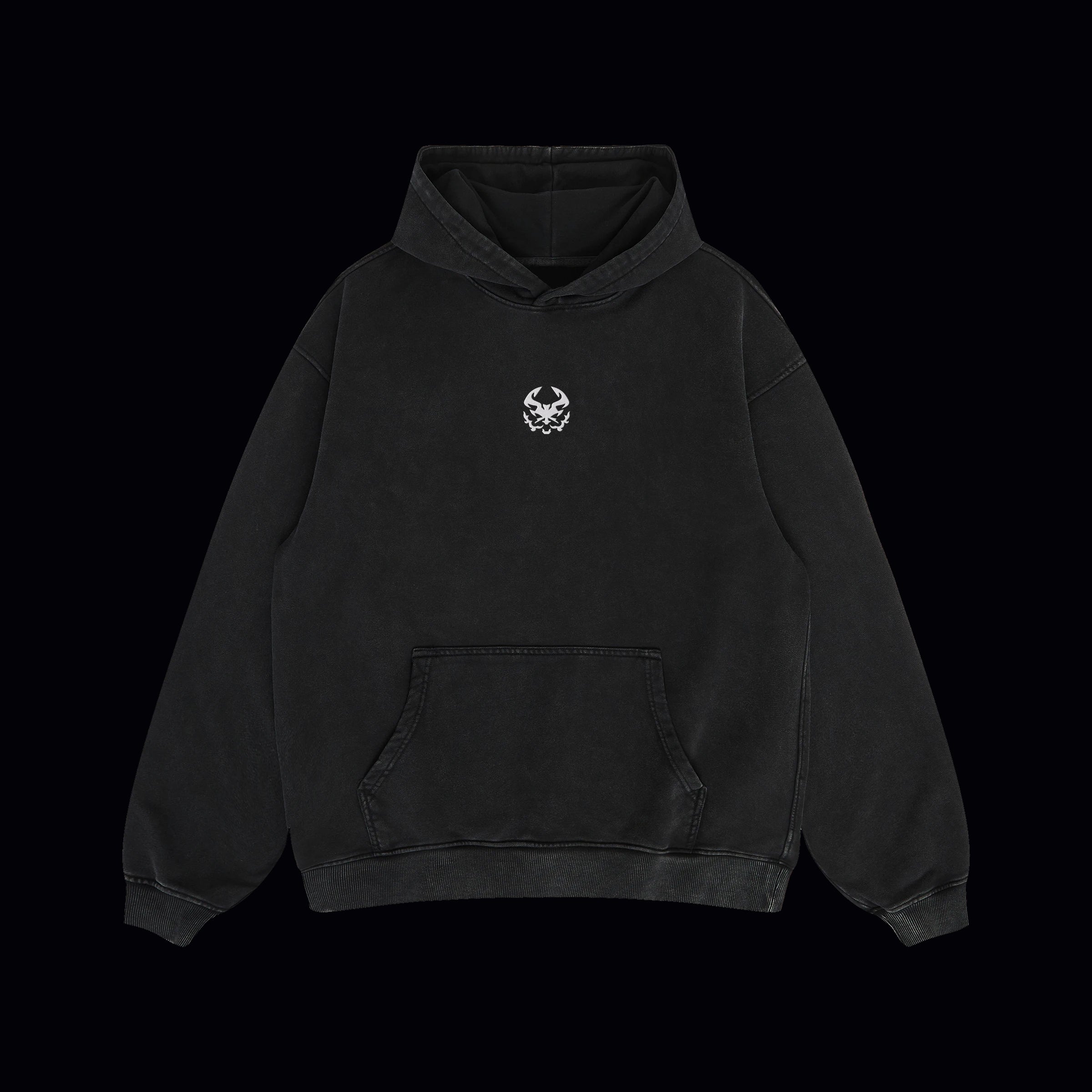 Oni Logo Hoodie - Black